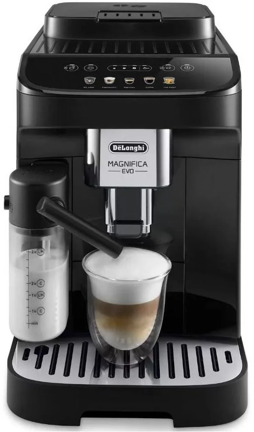 RFB Кофемашина DeLonghi Magnifica Evo ECAM290.61.B (кофе зерновой, молотый/ 1450 Вт/ 1.8 л/ автоматический капучинатор/ 4 напитка)-0