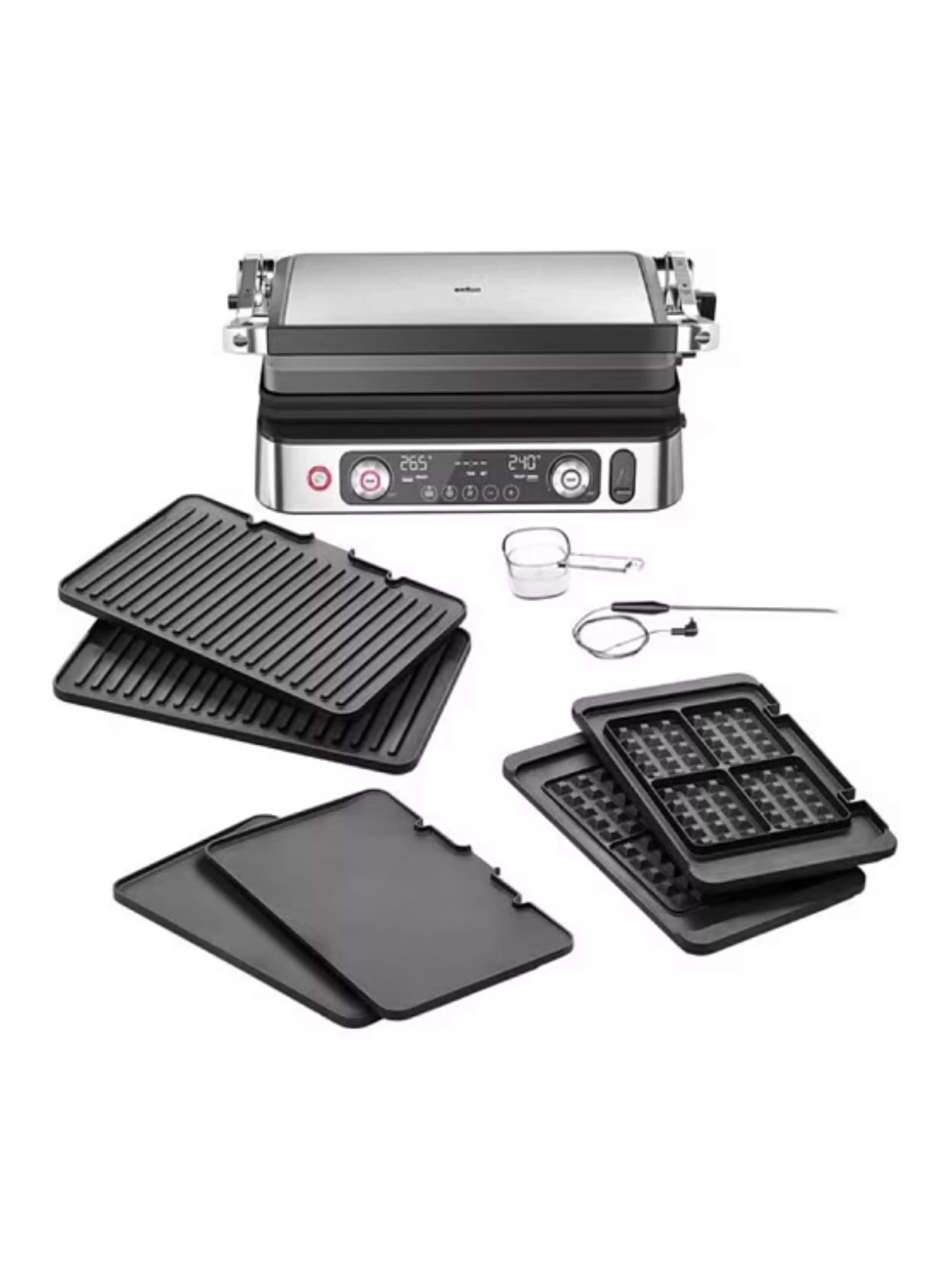 Гриль Braun MultiGrill 9 Pro CG9167 (2200 Вт / 265°C / 37x23 см)-2