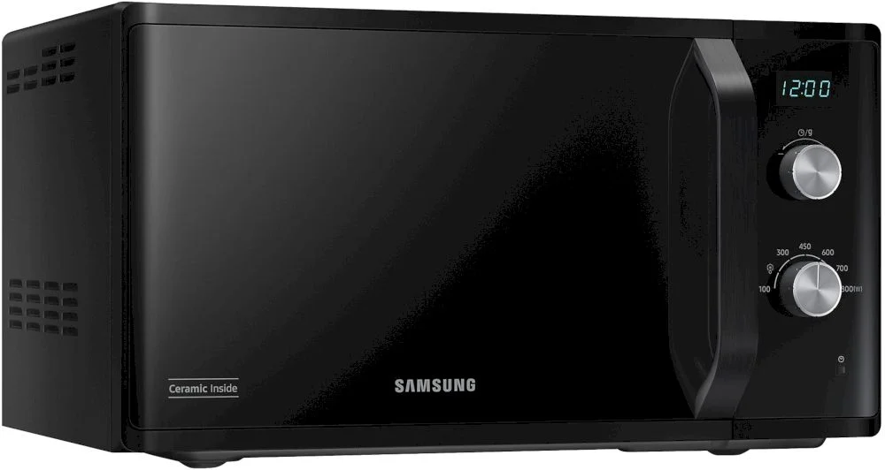 Микроволновая печь Samsung MS23K3614AK (23 л, 800 Вт, переключатели поворотный механизм, дисплей, черный)-1