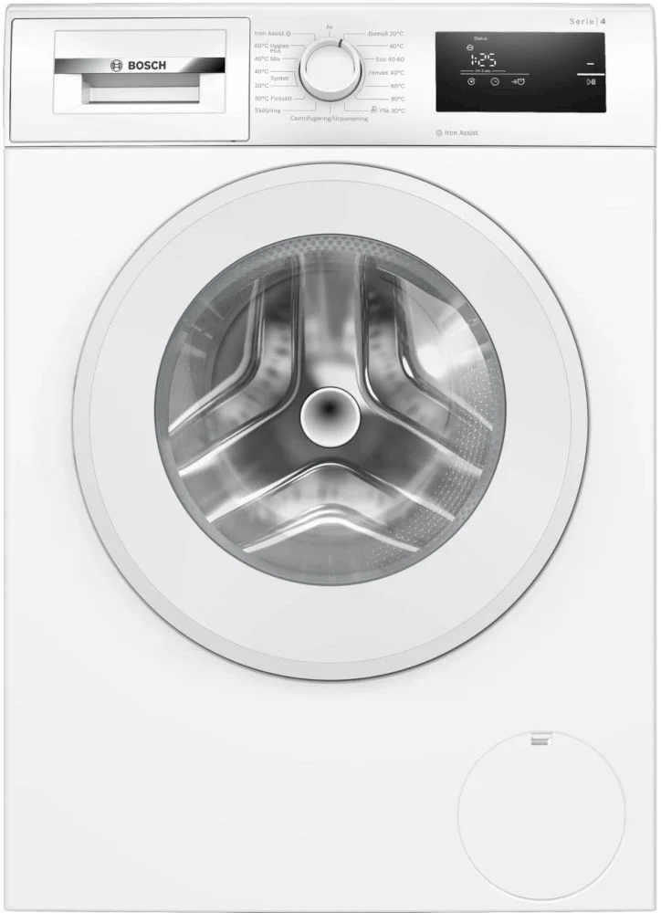Стиральная машина Bosch WAN2408LSN (Serie4 / 59-63,3см / 8кг / 1200об / IronAssist / SpeedPerfect / EcoSilence Drive / A+++)-0