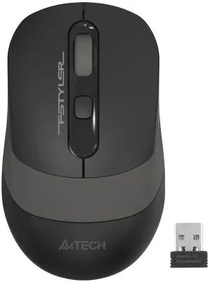 Беспроводная мышь A4Tech Fstyler FG10S, оптическая, серая-0