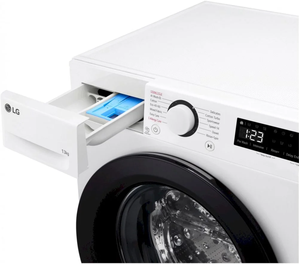 Стиральная машина LG F4WR513SBW (61.5см / 13кг / 1400об / пар / AI DD / AI Wash / Smart Diagnosis / Inverter Direct Drive / A+++)-4