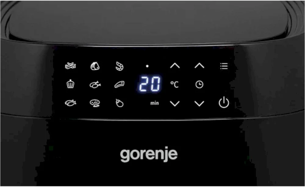 Аэрогриль Gorenje AF1409DB (1400 Вт, 3.5 л, упр. - сенсорное, программ - 9, таймер на - 60 мин, крышка - съемная)-2