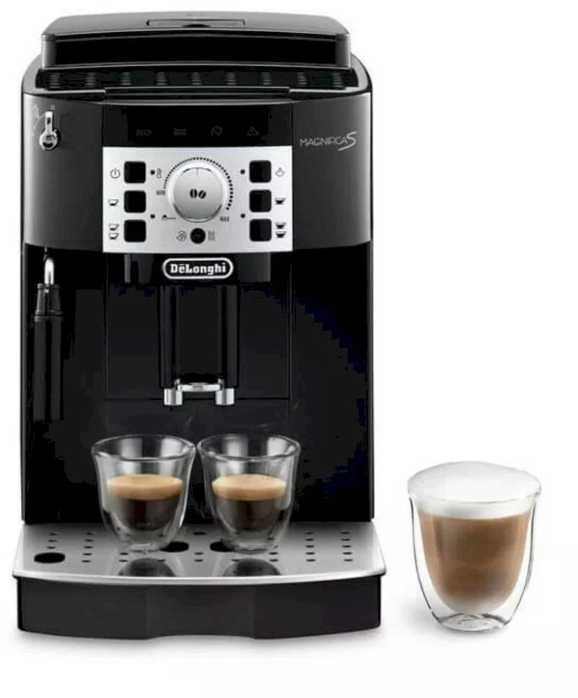Кофемашина DeLonghi Magnifica Start ECAM22.112.B (кофе зерновой, молотый/ 1450 Вт/ 1.8 л/ капучинатор/ 2 напитка)-0