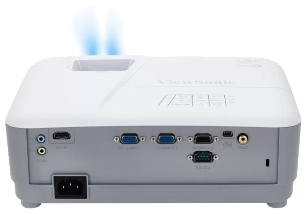 Проектор Viewsonic PA503S/PA503SE 3800 ANSI люмен | SVGA 800x600 | лампа 190W | 22000:1 | 1.19м-13.11м (100"@3.98м)/UK-4