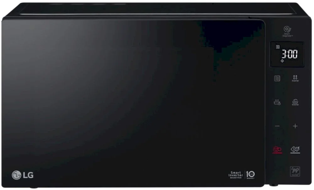 Микроволновая печь LG MS2535GIB (25 л, 1150 Вт, переключатели сенсор, чёрный, NeoChef™, EasyClean, Smart Inverter)-0