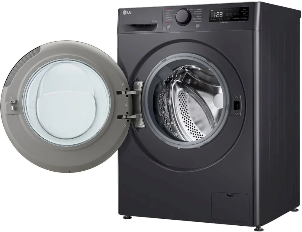 Стирально-сушильная машина LG F4DR510S2M (56.5см / 10кг / 6кг / 1400об / пар / AI DD / TurboWash™360 / Inverter Direct Drive / A+++ / Чёрная)-10