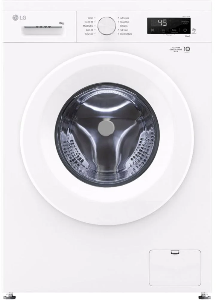 Стиральная машина LG F4X1008NWH (55-59см / 8кг / 1400об / пар / AI DD™ / Smart Diagnosis / А+++)-0