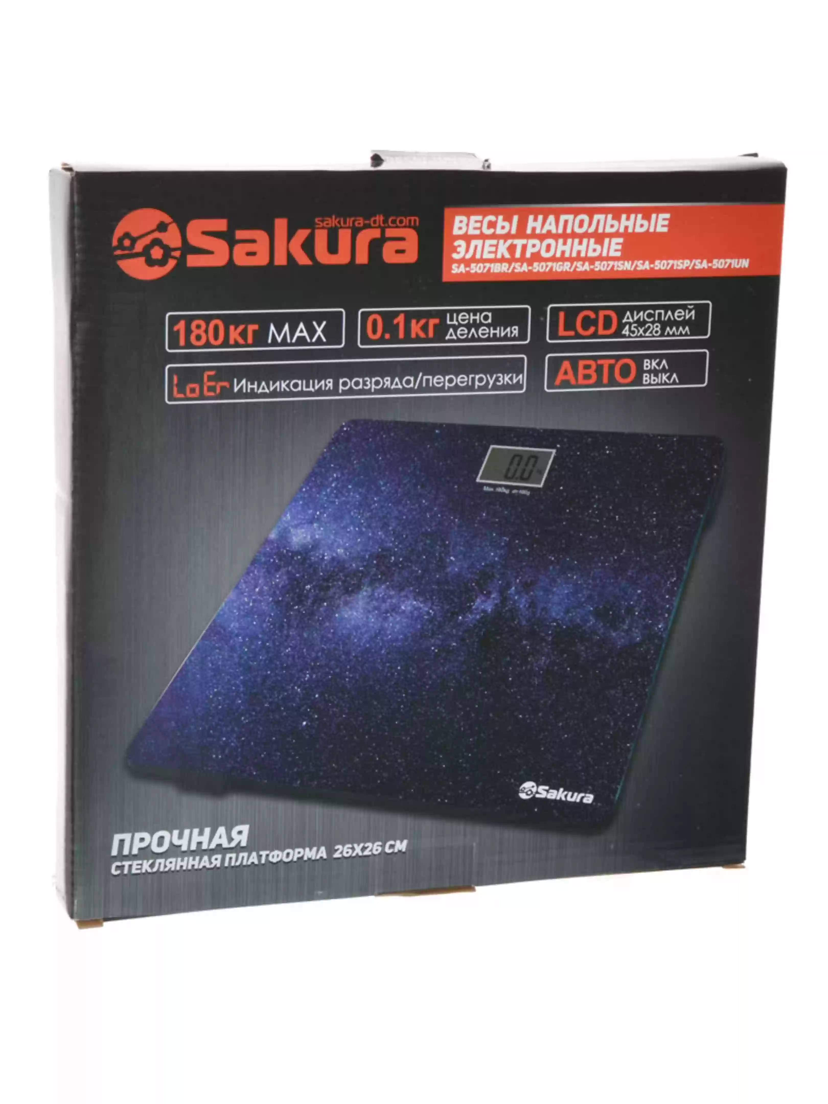 Весы электронные напольные Sakura SA-5071UN (180 кг)-2