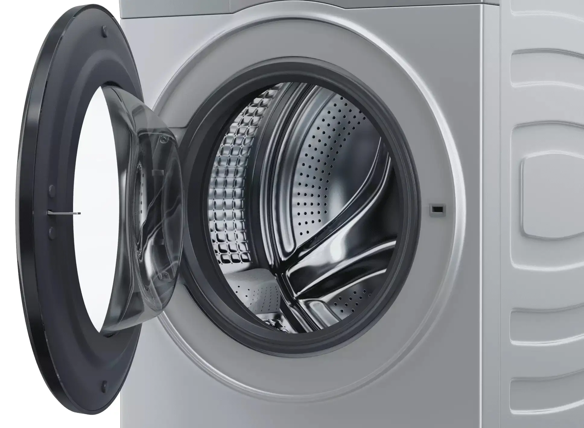 Стиральная машина Haier HW60-BP12929ASE (46см / 6кг / 1200об / пар / Smart Dual Spray / Wi-Fi (Evo) / Invertor / A+++ / Серебро)-3