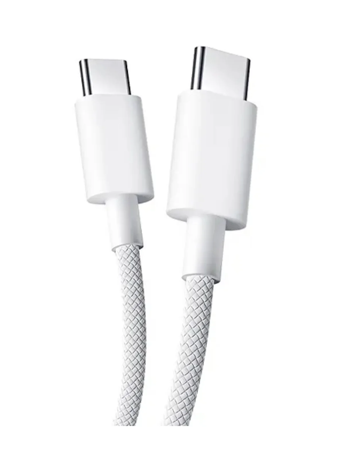 Кабель Xiaomi USB-C - USB-C, 3A, плетеный, 1 метр, белый (BHR0878GL)-3
