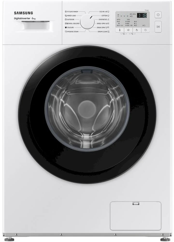 Стиральная машина Samsung WW60A3120BH/LE (40см / 6кг / 1200об / пар / Drum Clean / мотор - Digital Inverter)-0