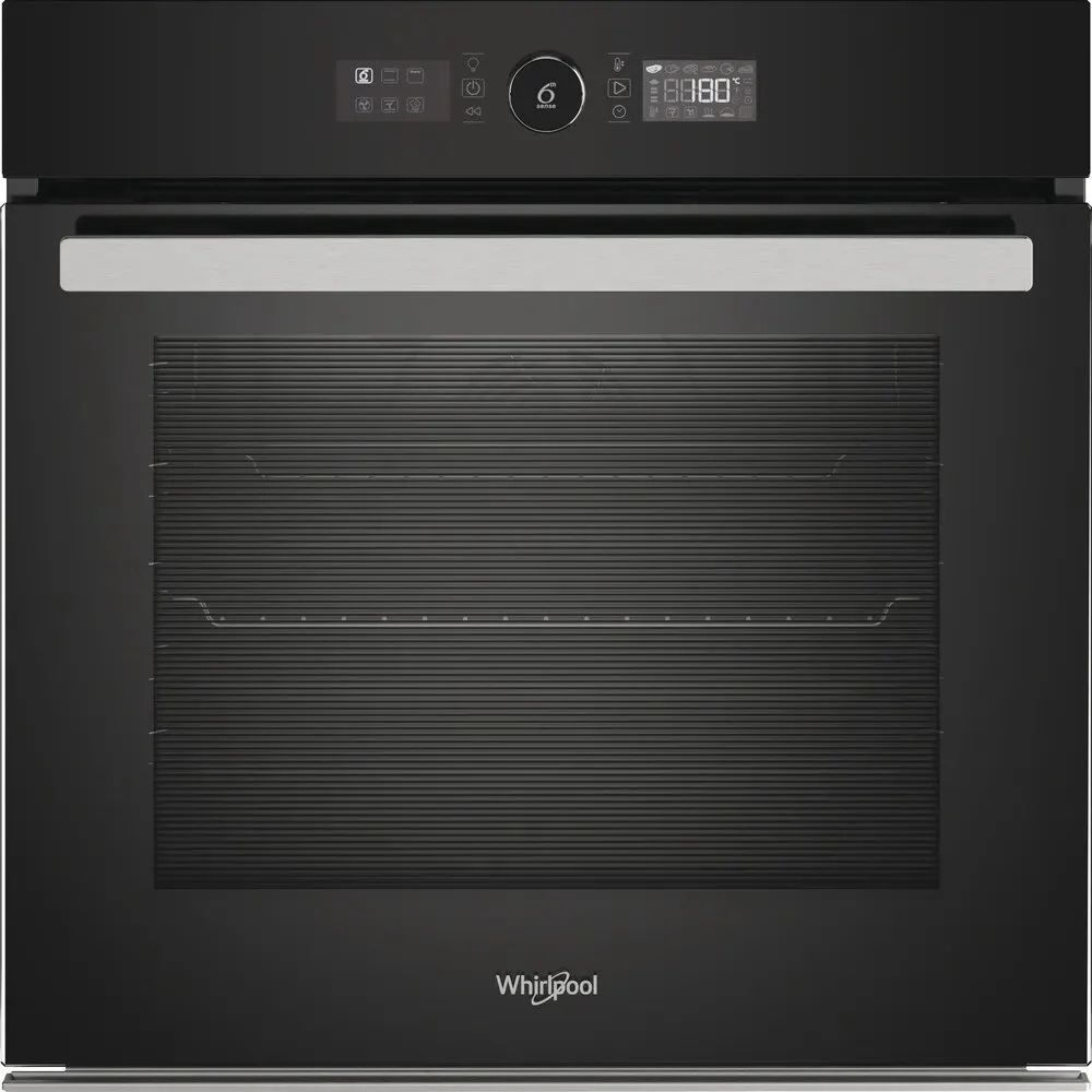 Духовой шкаф Whirlpool AKZ9 6490 NB (73 л / до 250 °C / Чёрный, стекло / Пиролиз / Гриль / съемные напр. / сенсорный экран / SoftClosing / A+)-0