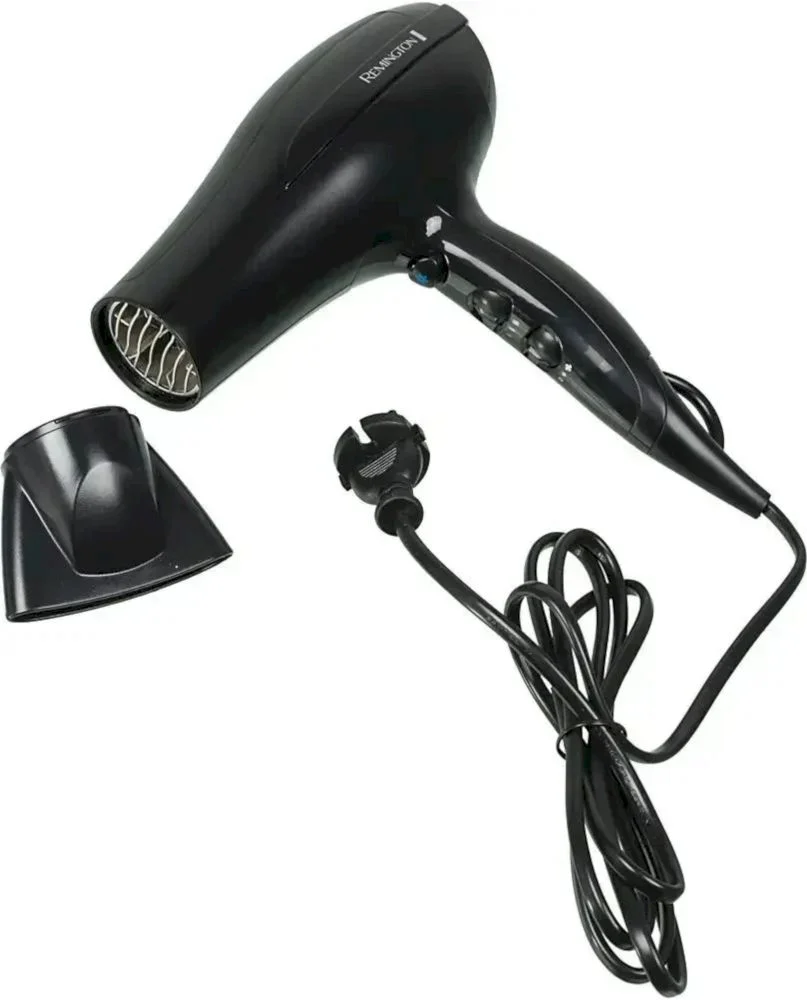 Фен Remington D5210 (полноразмерный / 2200 Вт / 3 режима / холодный воздух / шнур - 1,8 м / ионизация)-3