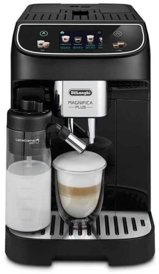 RFB Кофемашина DeLonghi Magnifica Plus ECAM320.60.B (кофе зерновой, молотый/ 1450 Вт/ 1.9 л/ автоматический капучинатор/ 12 напитков)-0