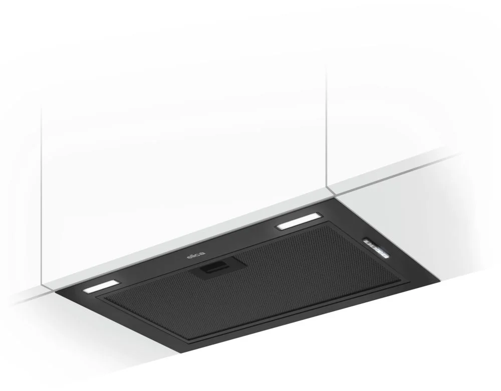 Вытяжка полновстраиваемая Elica FOLD BL MAT/A/52 (1050 м³/ч / 180 Вт / LED освещение 2x2.1 Вт / ширина - 51.4 см / черный)-4