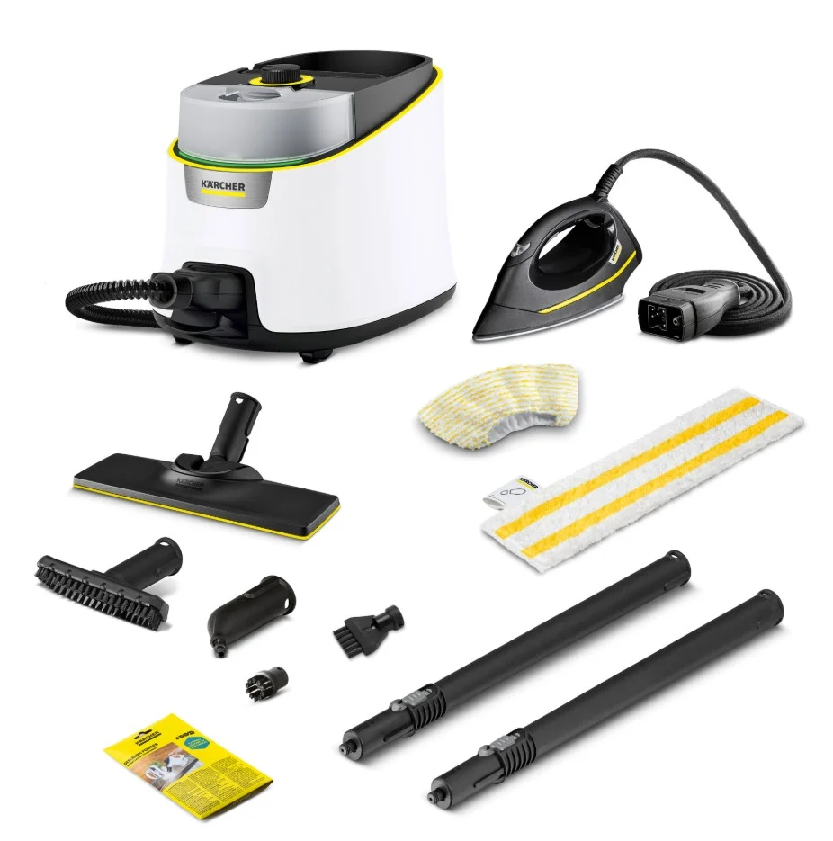 Пароочиститель Karcher SC4 Deluxe Iron (напольный/ 2200 Вт/ бак - 1300 мл/ 4 Бар)-0