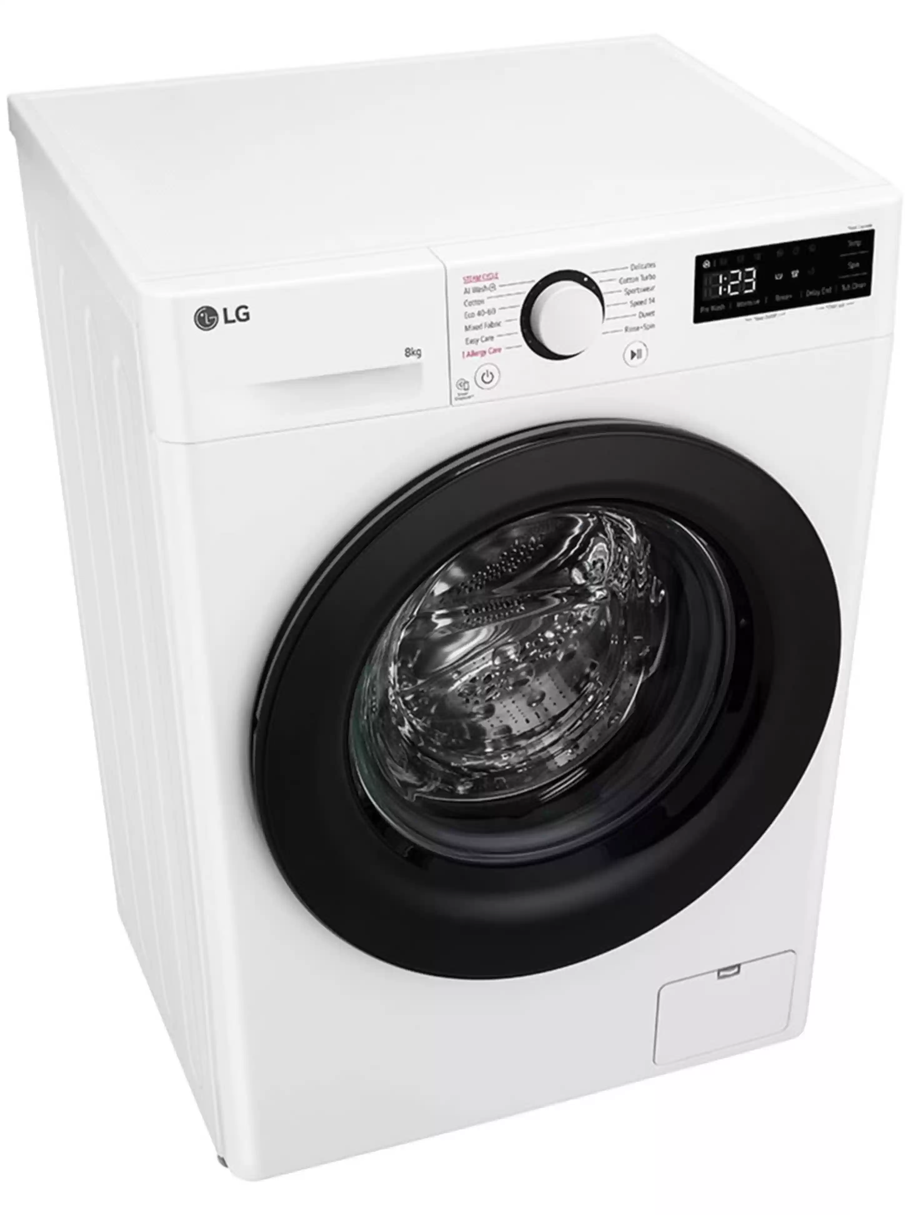 Стиральная машина LG F2WR509SBW (47,5 см / 9 кг / 1200 об / пар / AI DD™ / Steam™ / Smart Diagnosis / А+++)-10