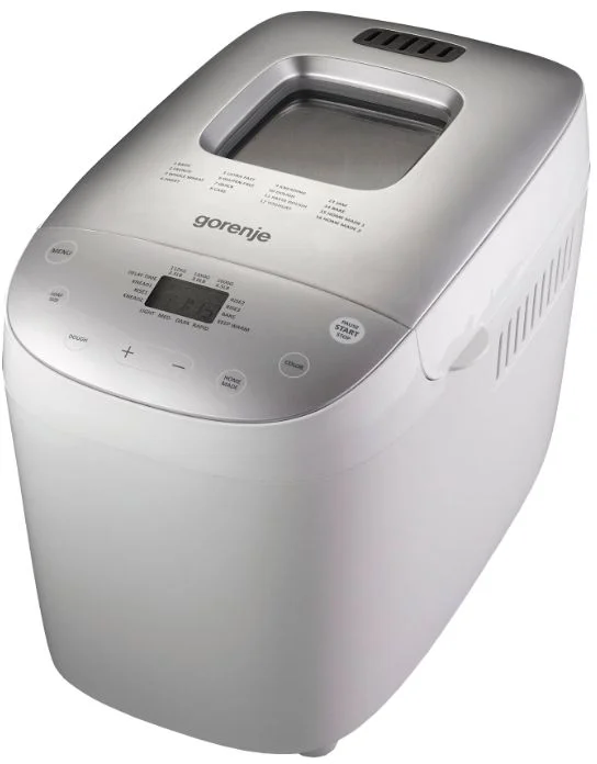 Хлебопечь Gorenje BM1600WG (850 Вт, 16 программ, вес выпечки 1,6 кг, таймер 15 ч, корпус пластик)-0