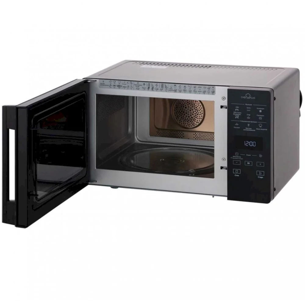 Микроволновая печь Whirlpool MCP 349 SL (25 л, 800 Вт, переключатели сенсор, дисплей, гриль 900 Вт, серебристый/черный)-2