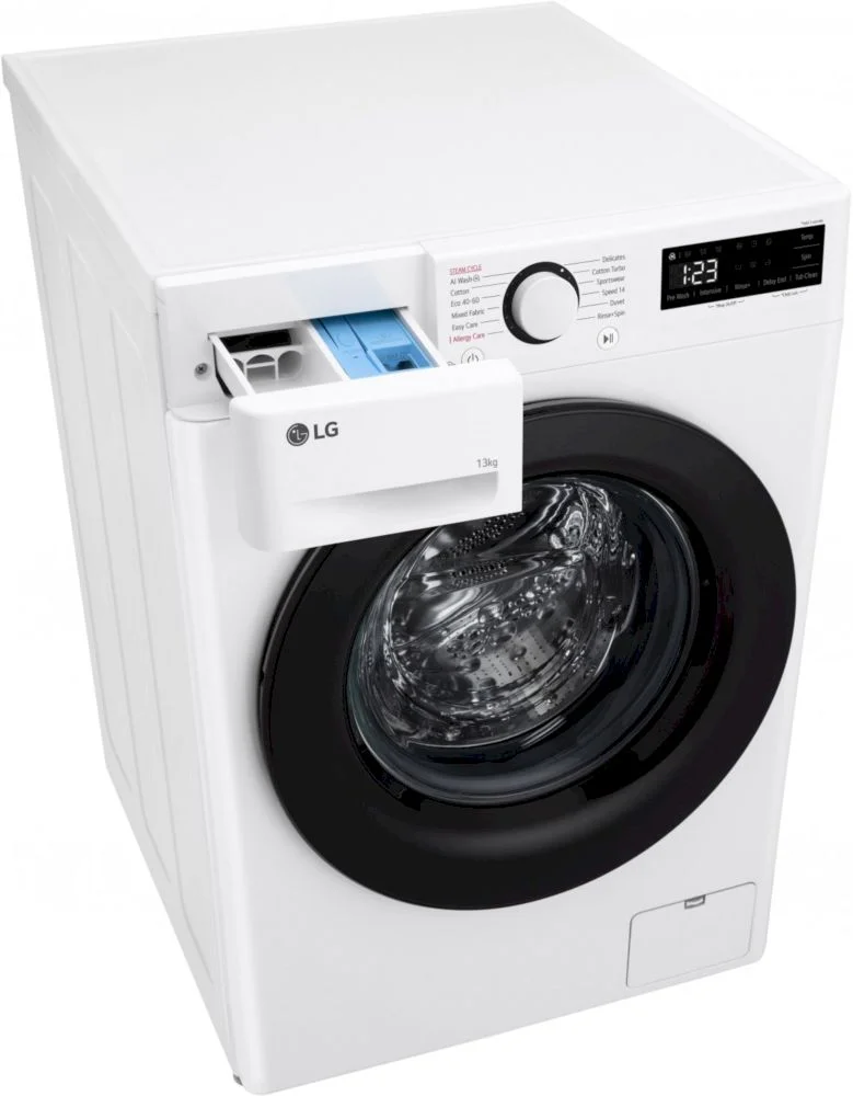 Стиральная машина LG F4WR513SBW (61.5см / 13кг / 1400об / пар / AI DD / AI Wash / Smart Diagnosis / Inverter Direct Drive / A+++)-8