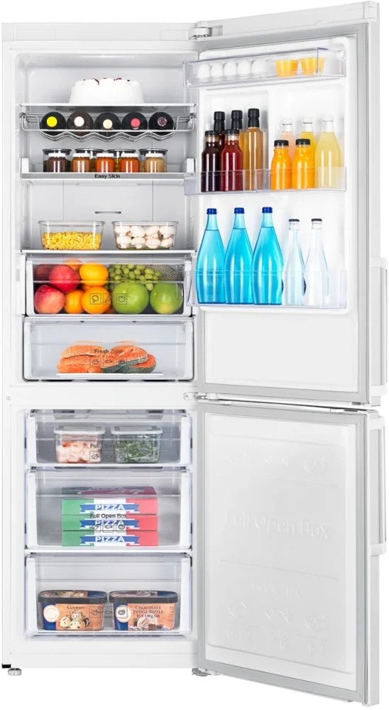 Холодильник Samsung RB33J3515WW/EF (Объем - 339 л / Высота - 185 см / Белый / Multi-Flow / NoFrost / Digital Inverter)-4