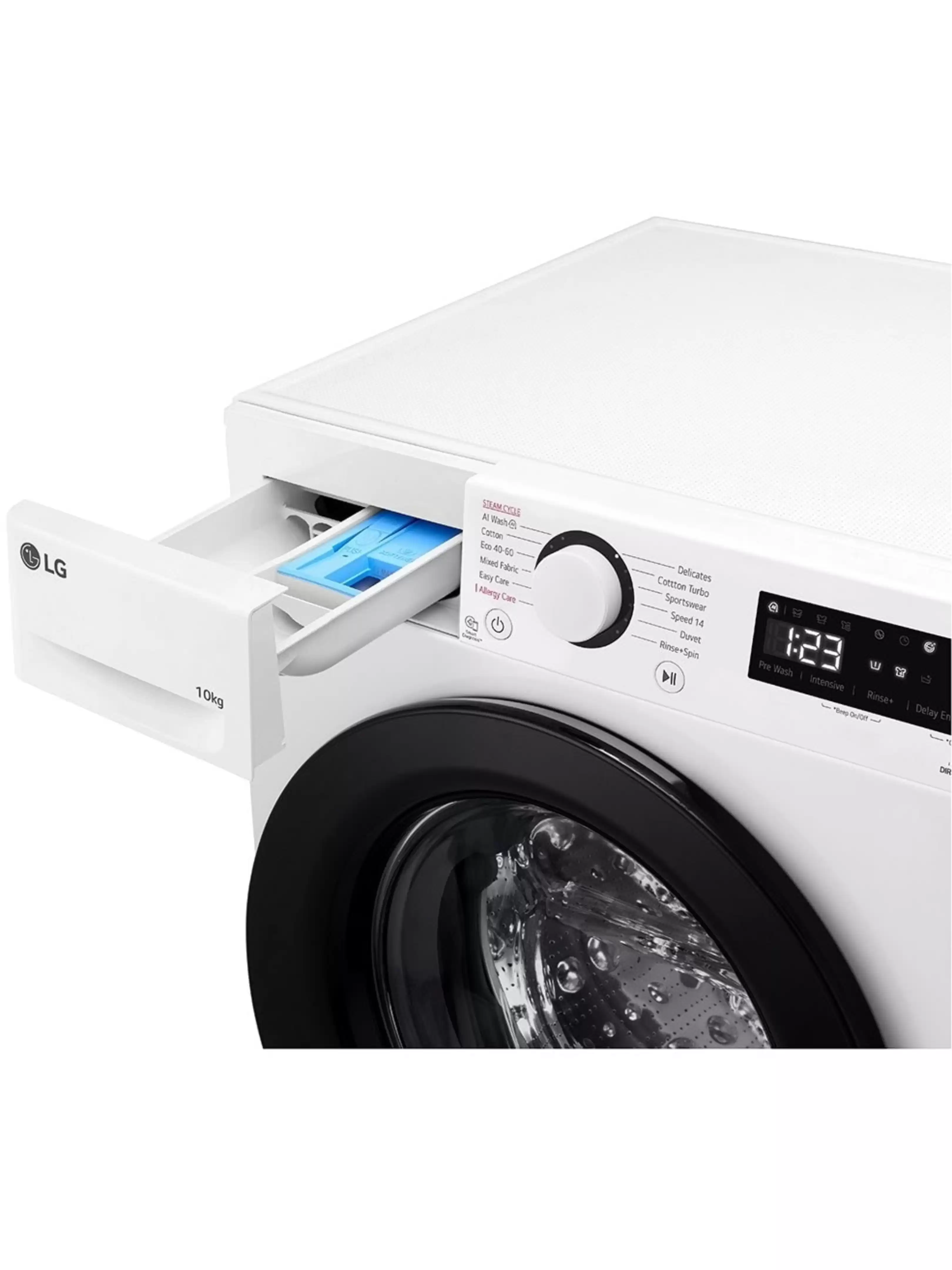 Стиральная машина LG F4WR510SBW (56,5см / 10кг / 1400об / пар / AI DD / Steam / Smart Diagnosis / Inverter Direct Drive / A+++)-4