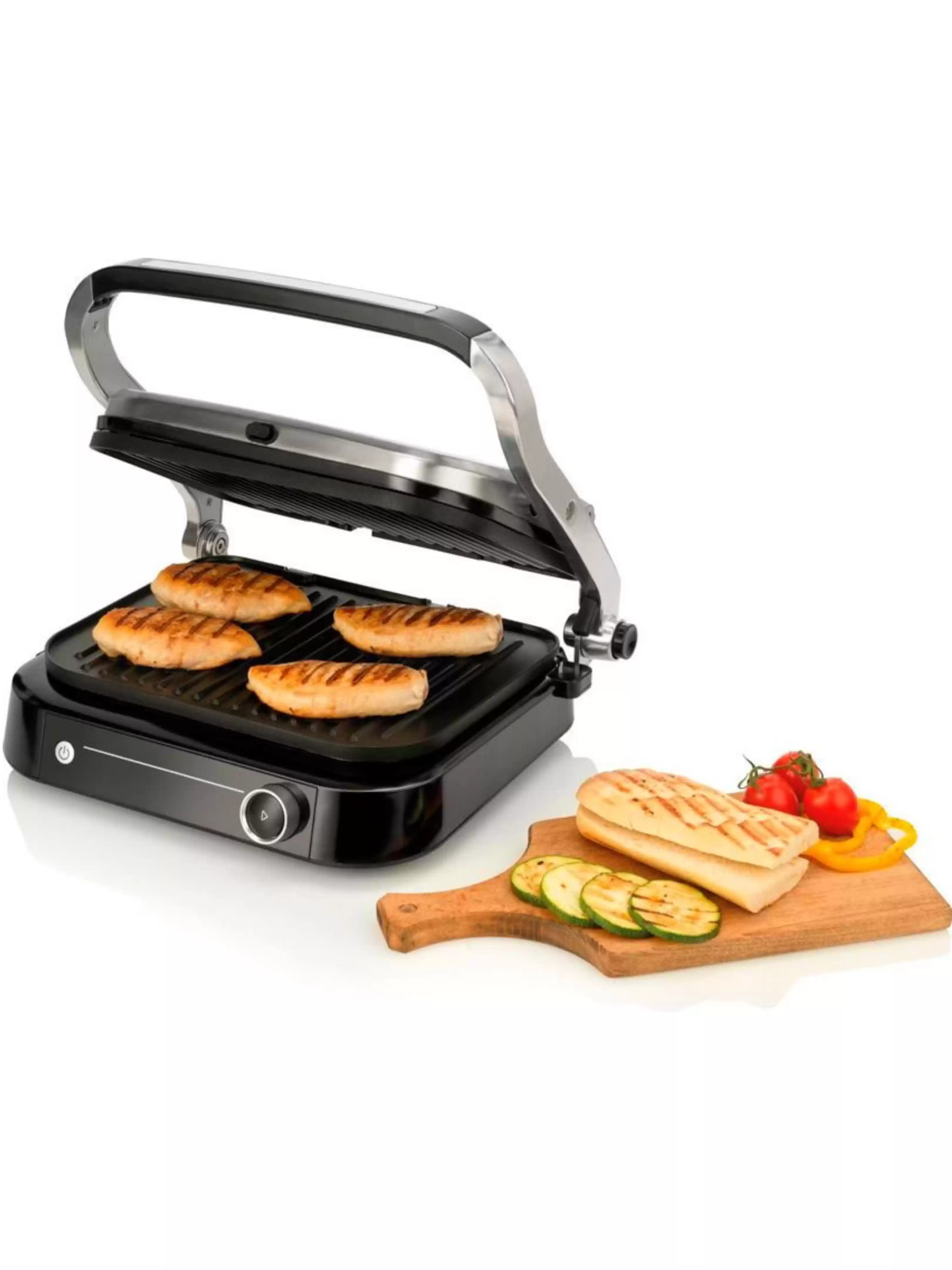 Гриль Gorenje GCG2100S (2100 Вт / Поверхность 31*24 см)-7