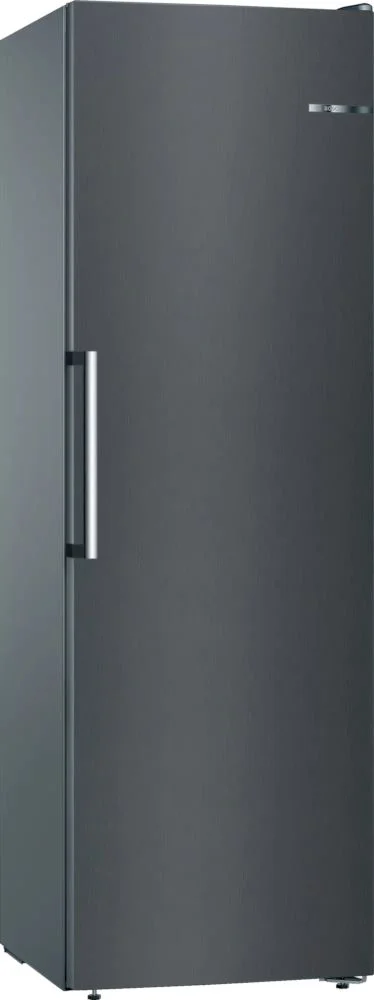 Морозильная камера Bosch GSN36VXFP (Serie4 / Объем - 242 л / Высота - 186 см / A++ / Черная нерж. сталь / VarioZone / NoFrost / однодверный)-0