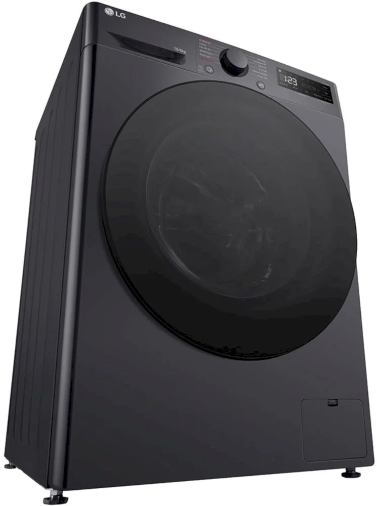 Стирально-сушильная машина LG F4DR510S2M (56.5см / 10кг / 6кг / 1400об / пар / AI DD / TurboWash™360 / Inverter Direct Drive / A+++ / Чёрная)-12