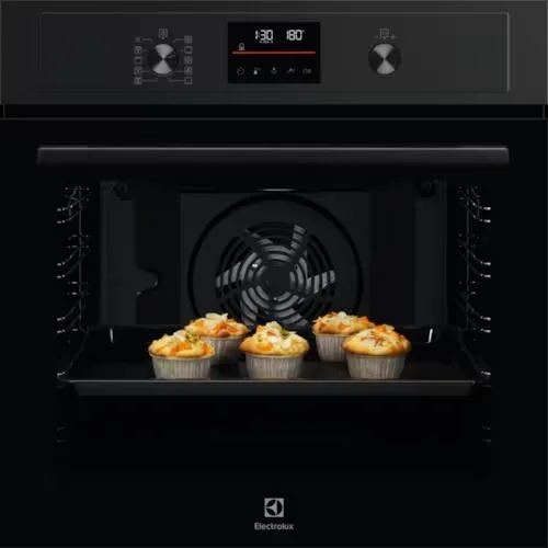 Духовой шкаф Electrolux EOD4P57H (SteamBake 600 / 72 л / до 300°C / Чёрный / Пиролиз / телескоп. напр. (x1))-0