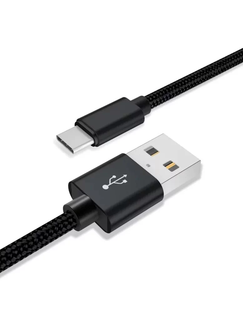Кабель Xiaomi USB Type-C - USB, 5A, плетеный, 1 метр, черный (SJV4109GL)-1