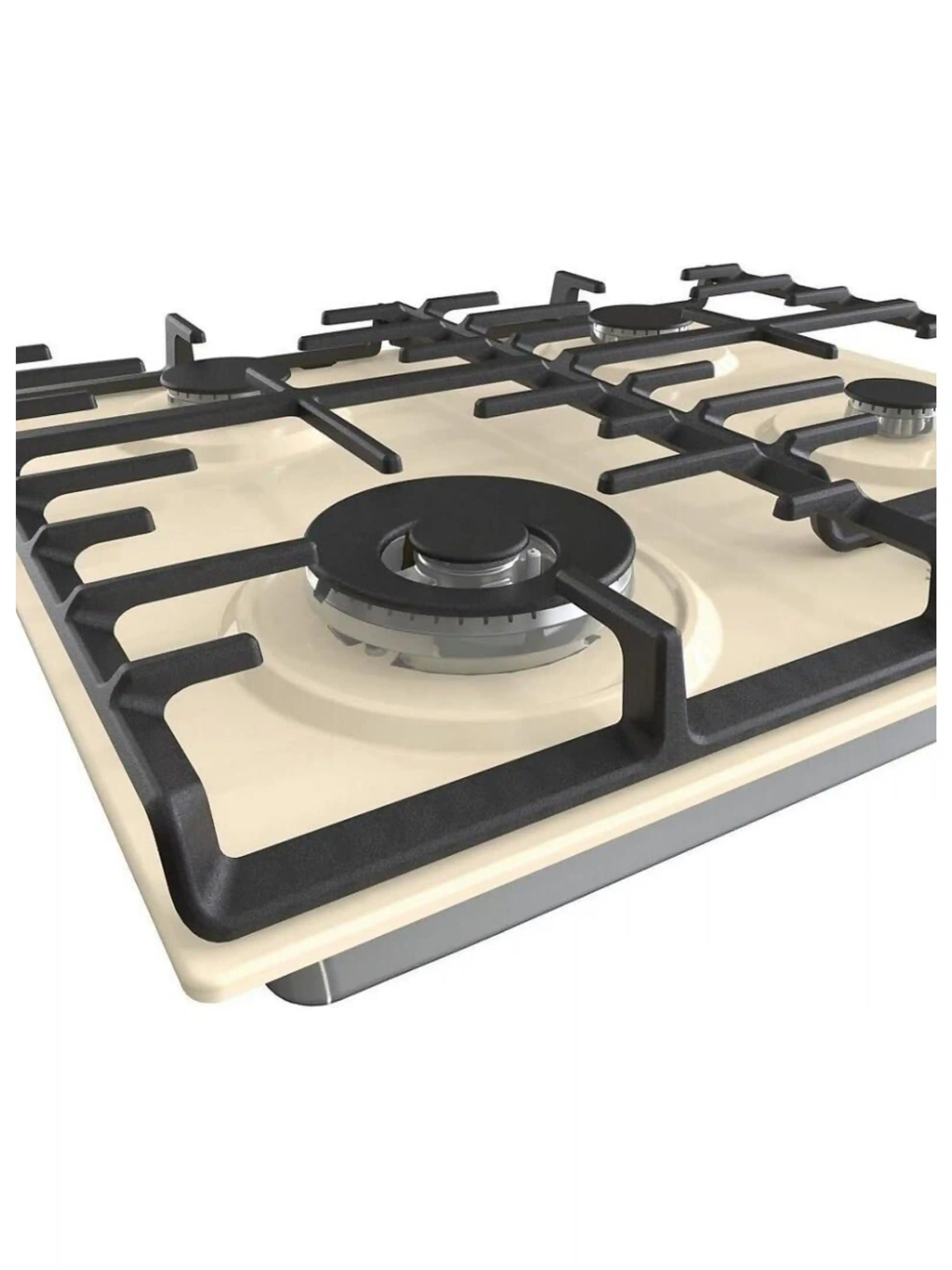 Поверхность газовая Gorenje GW642CLI (Classico / беж / эмаль / чугун / WOK)-3