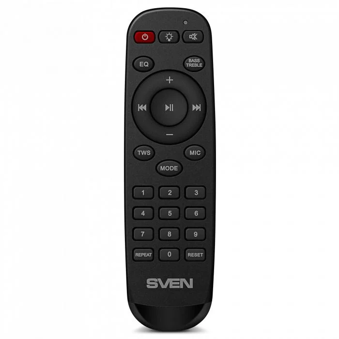 Беспроводная портативная колонка SVEN PS-710 / 100W / microSD / USB / FM / Bluetooth /  Батарея 4400mAh / RGB подсветка / караоке / Чёрный-10