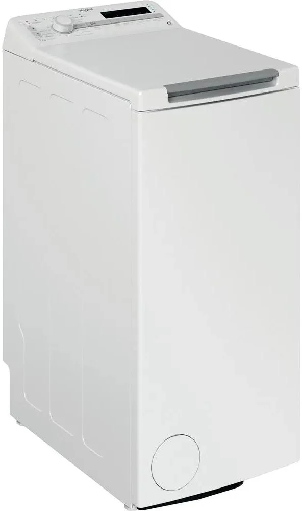 Стиральная машина вертикальная Whirlpool NTDLR 7220SS PL/N (60см / 7кг / 1200об / 6th SENSE/ A+++-0