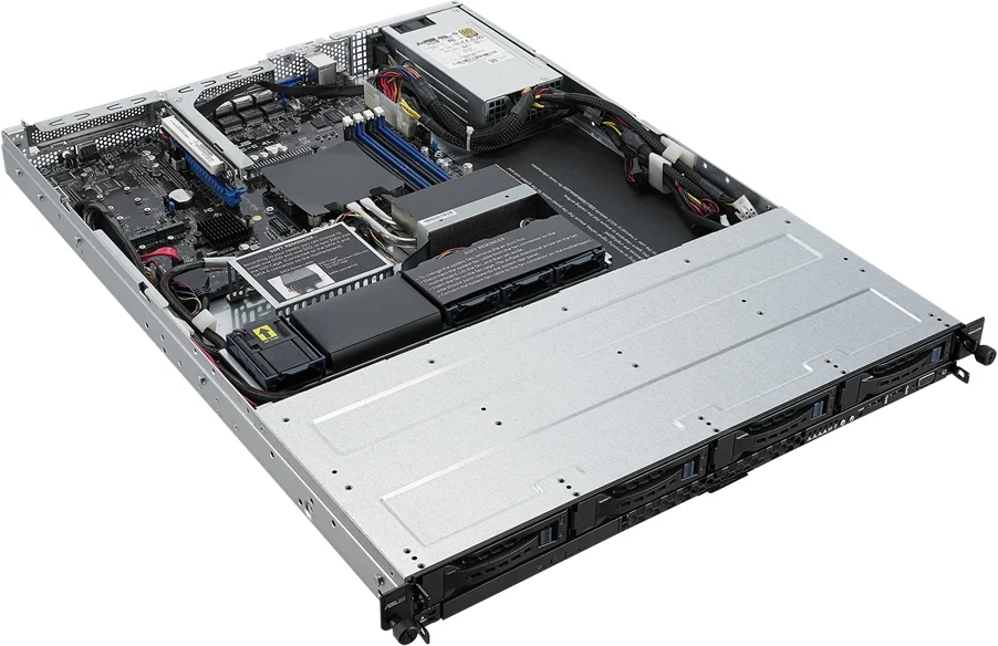 Серверная платформа ASUS <RS300-E10-PS4> 1U RACK-3