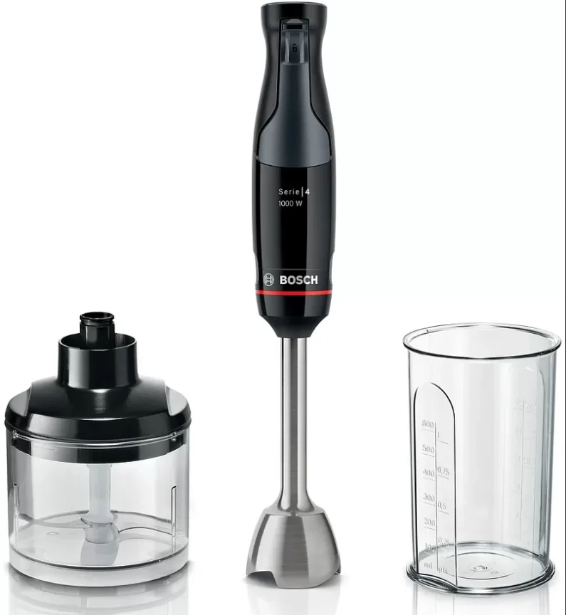 Блендер Bosch MSM4B620 (1000 Вт/ плавная регулировка скорости/ измельчитель, стакан)-1