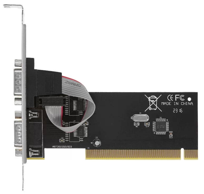 Контроллер DEXP 2COM (2x COM Port (2x 9pin M) PCI)-0