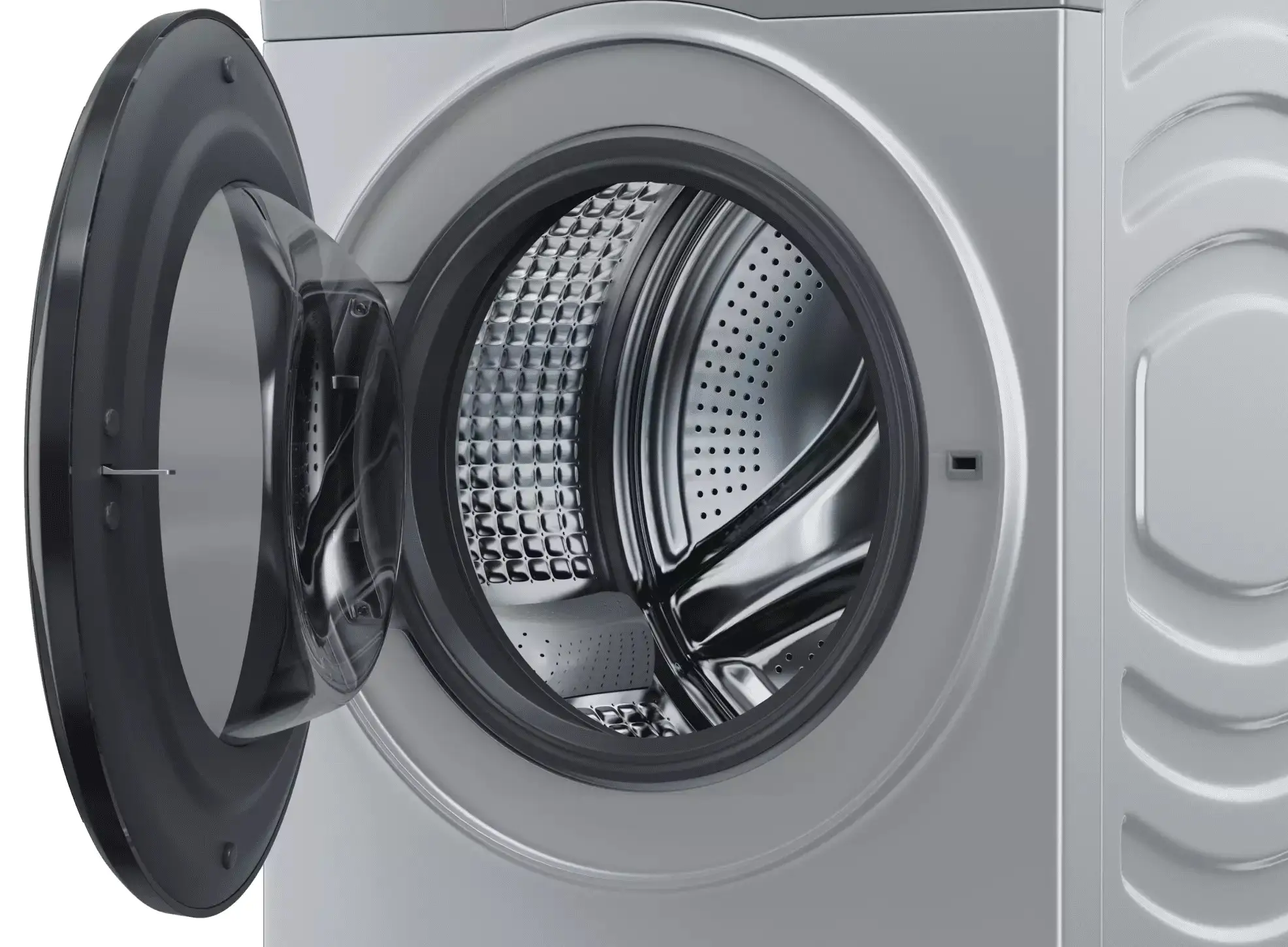Стиральная машина Haier HW90-B14979S (58,3 см / 9кг / 1400об / пар / Direct Motion / Drum Light / Invertor / A+++ / Серебро)-1