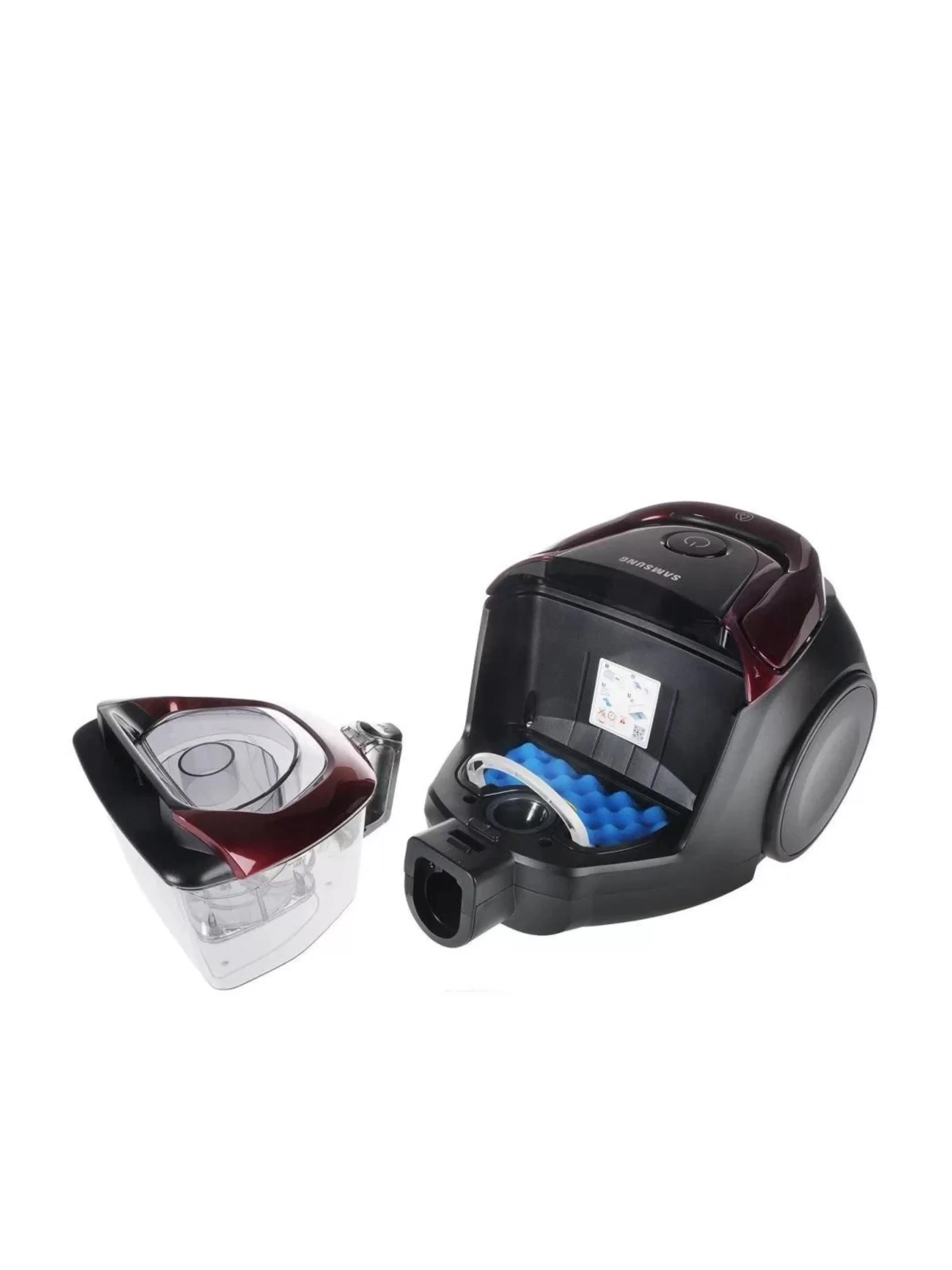 Пылесос Samsung VC18M31A0HP (1800/380 Вт, контейнер, 2л, фиолетовый, Anti-tangle turbine, ручка Easy Grip с управлением)-6