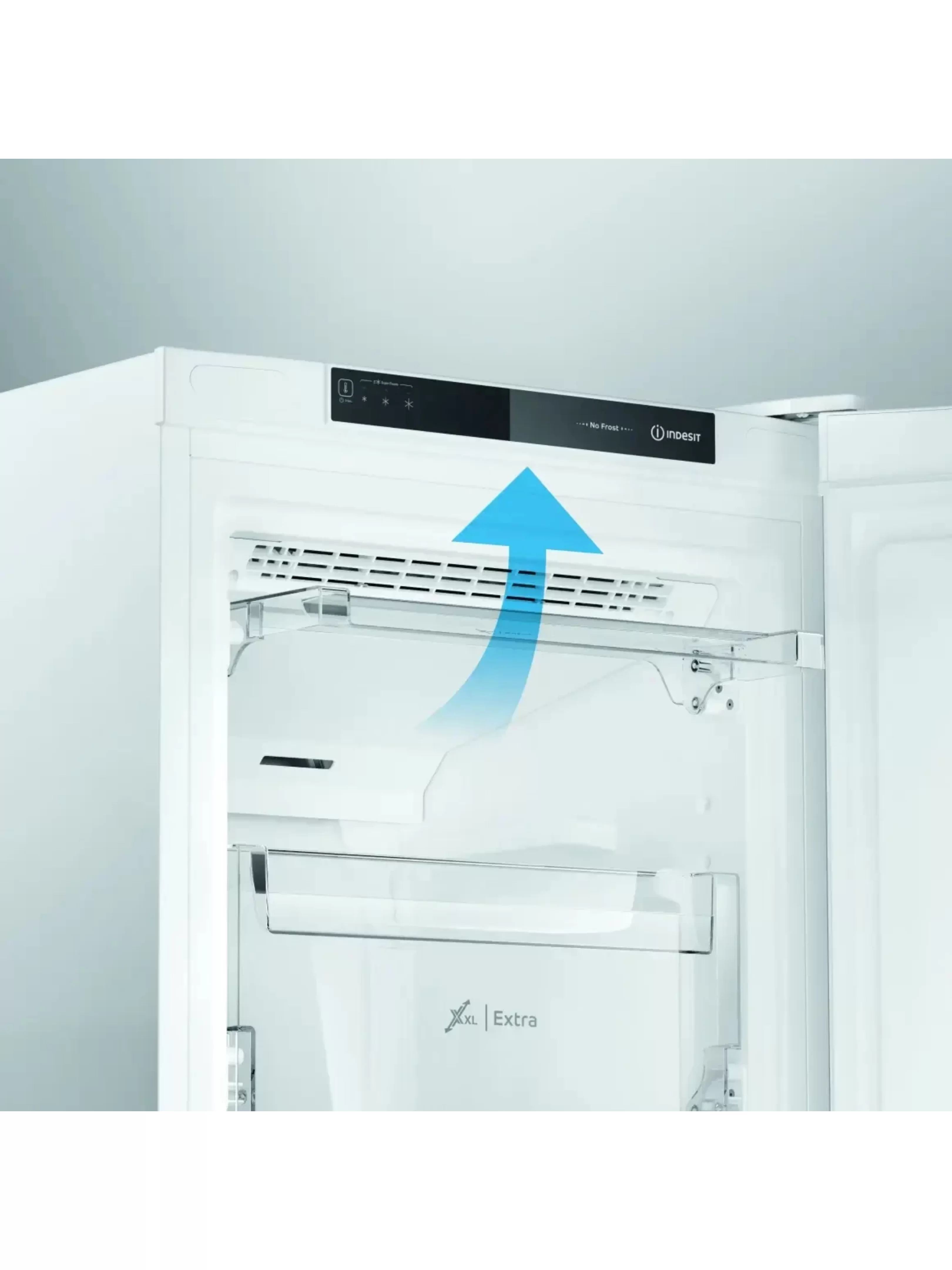 Морозильная камера Indesit DFZ 4150.1 (Объем - 204 л / Высота - 150 см / B / Белый / NoFrost)-4