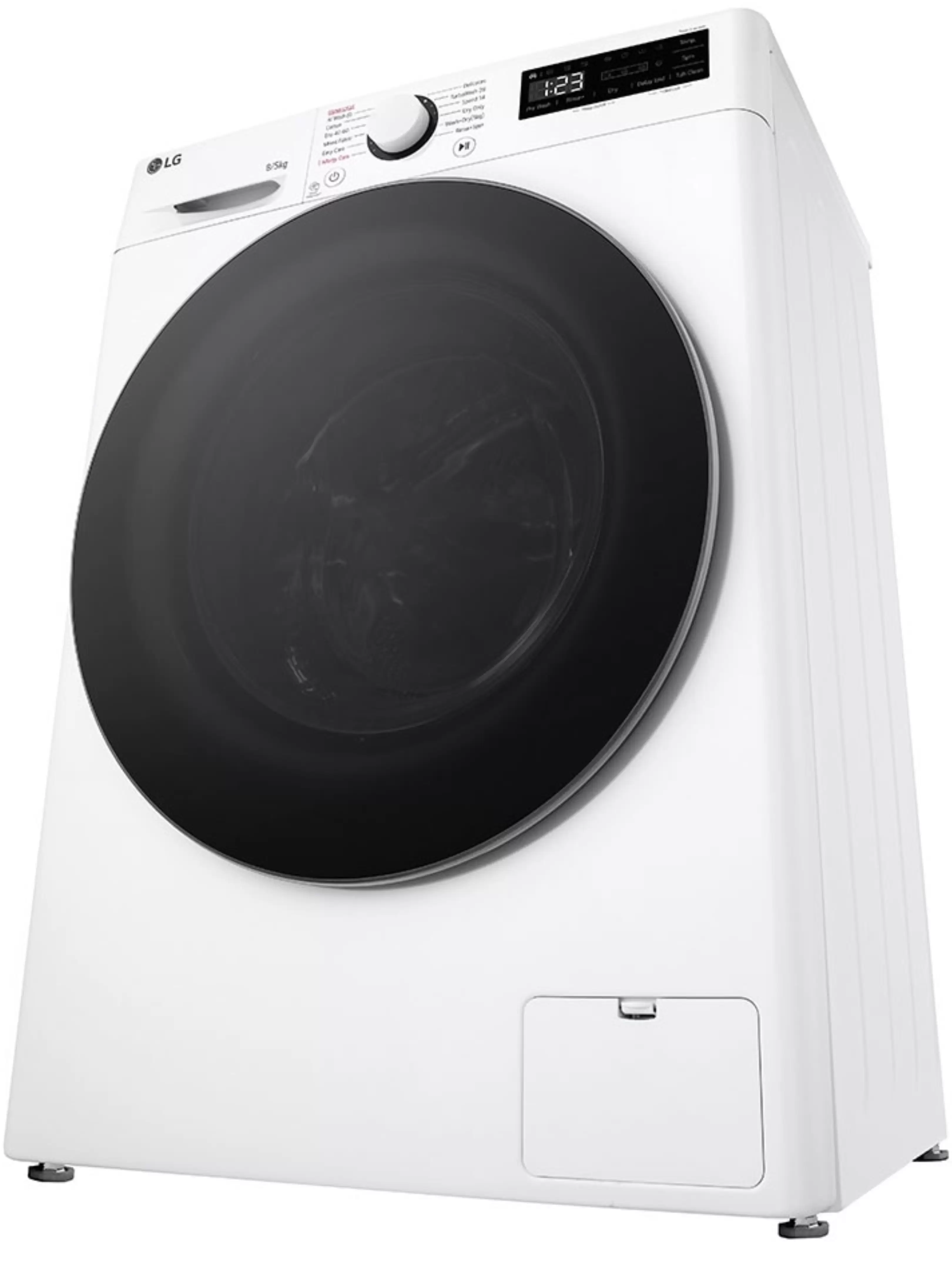 Стирально-сушильная машина LG F2DR508S1W (47.5см / 8кг / 5кг / 1200об / пар / добавление белья / AI DD / TurboWash™360 / Inverter Direct Drive / A+++)-11