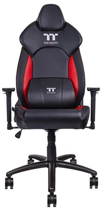 Игровое компьютерное кресло Thermaltake V Comfort (GGC-VCO-BRLWDS-01), черный/красный-0