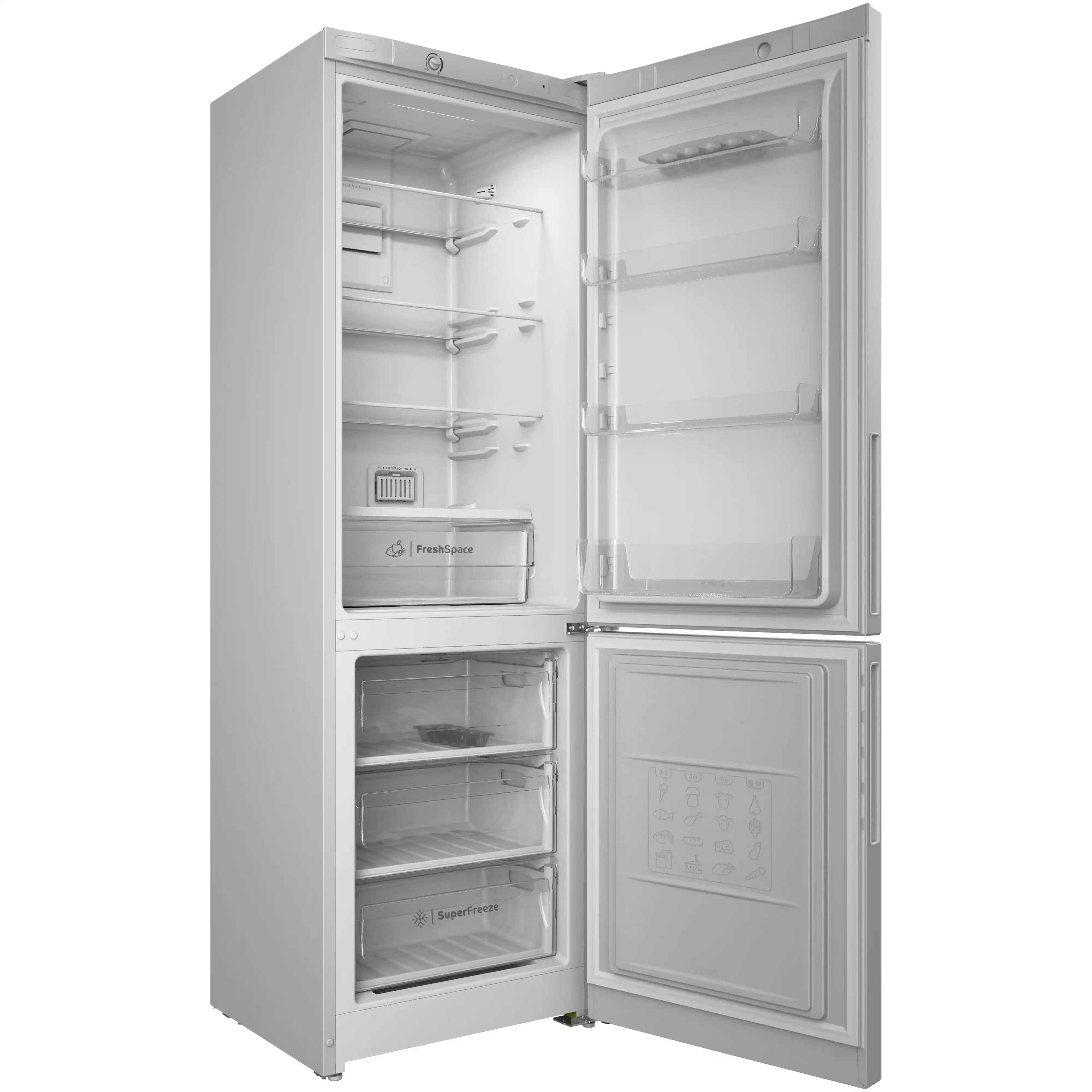 Холодильник Indesit ITR 4180 W (Объем - 298 л / Высота - 185см / A / Белый / NoFrost)-5
