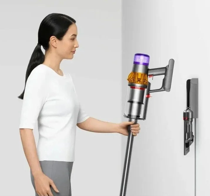 Пылесос Dyson V15 Detect Absolute EU, yellow/nickel-6
