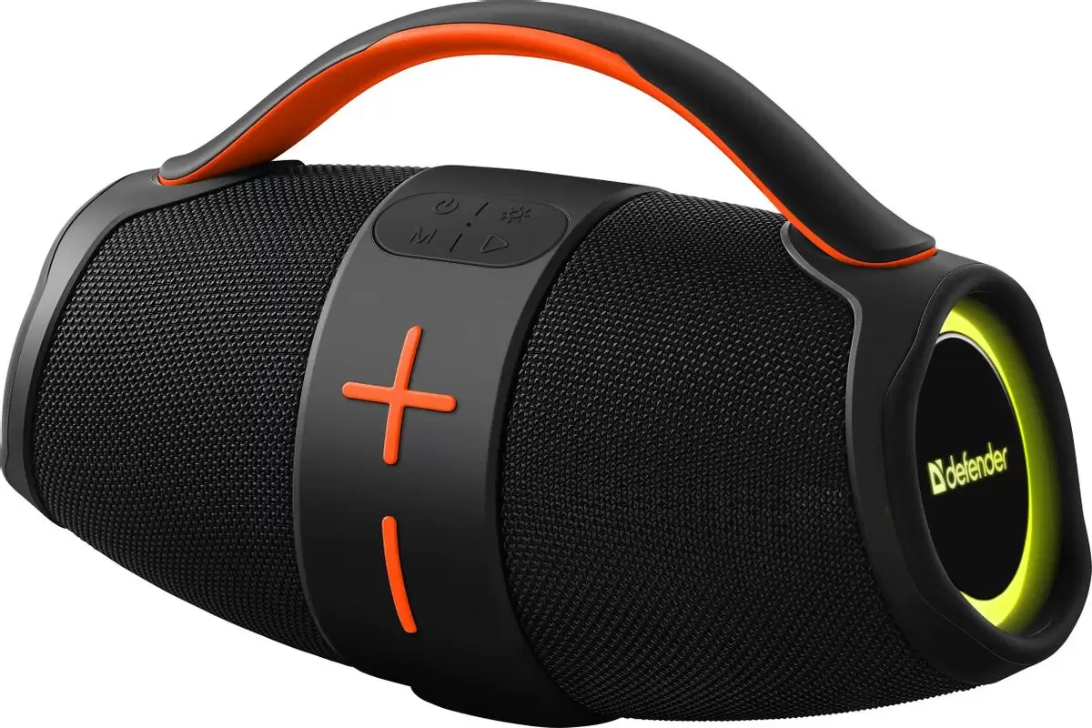 Беспроводная портативная колонка Defender Beatbox 24 / 25W / USB  / Bluetooth  / LED подсветка -0