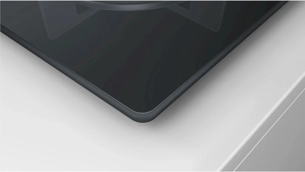 Поверхность газовая Bosch POH6B6B10 (Serie2 / Чёрное стекло / Стальные решетки / Газ-контроль / Электроподжиг / WOK / 4 конфорки)-3