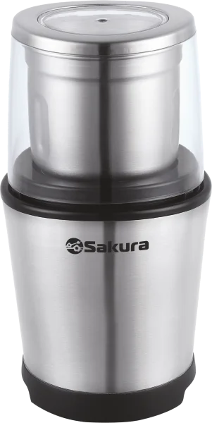 Кофемолка Sakura SA-6162S (250 Вт / 100 г / серебристый)-0