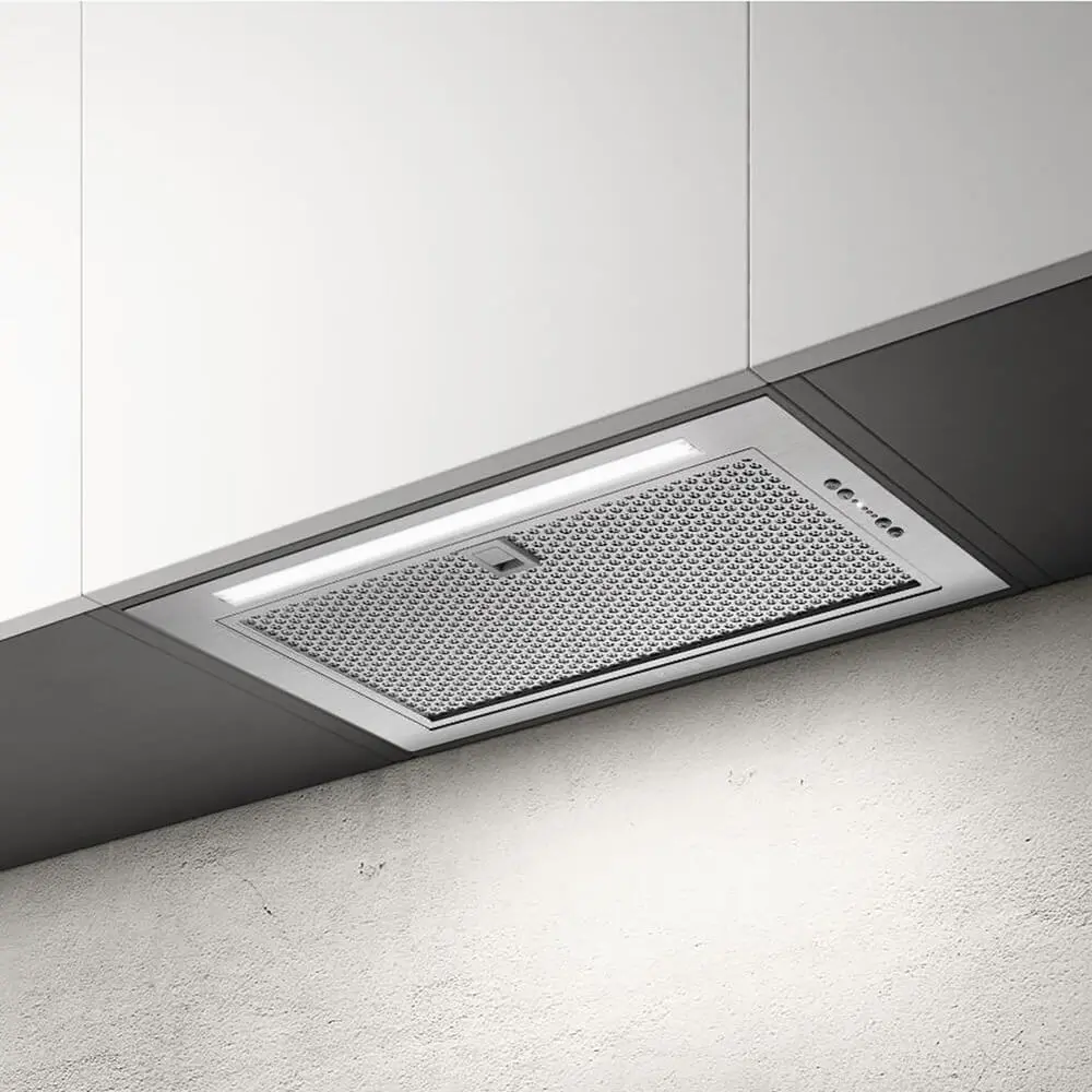 Вытяжка полновстраиваемая Elica FOLD S IX/A/52 (1300 м³/ч / 257 Вт / LED освещение 2x7 Вт / ширина - 52 см / нерж. сталь)-1