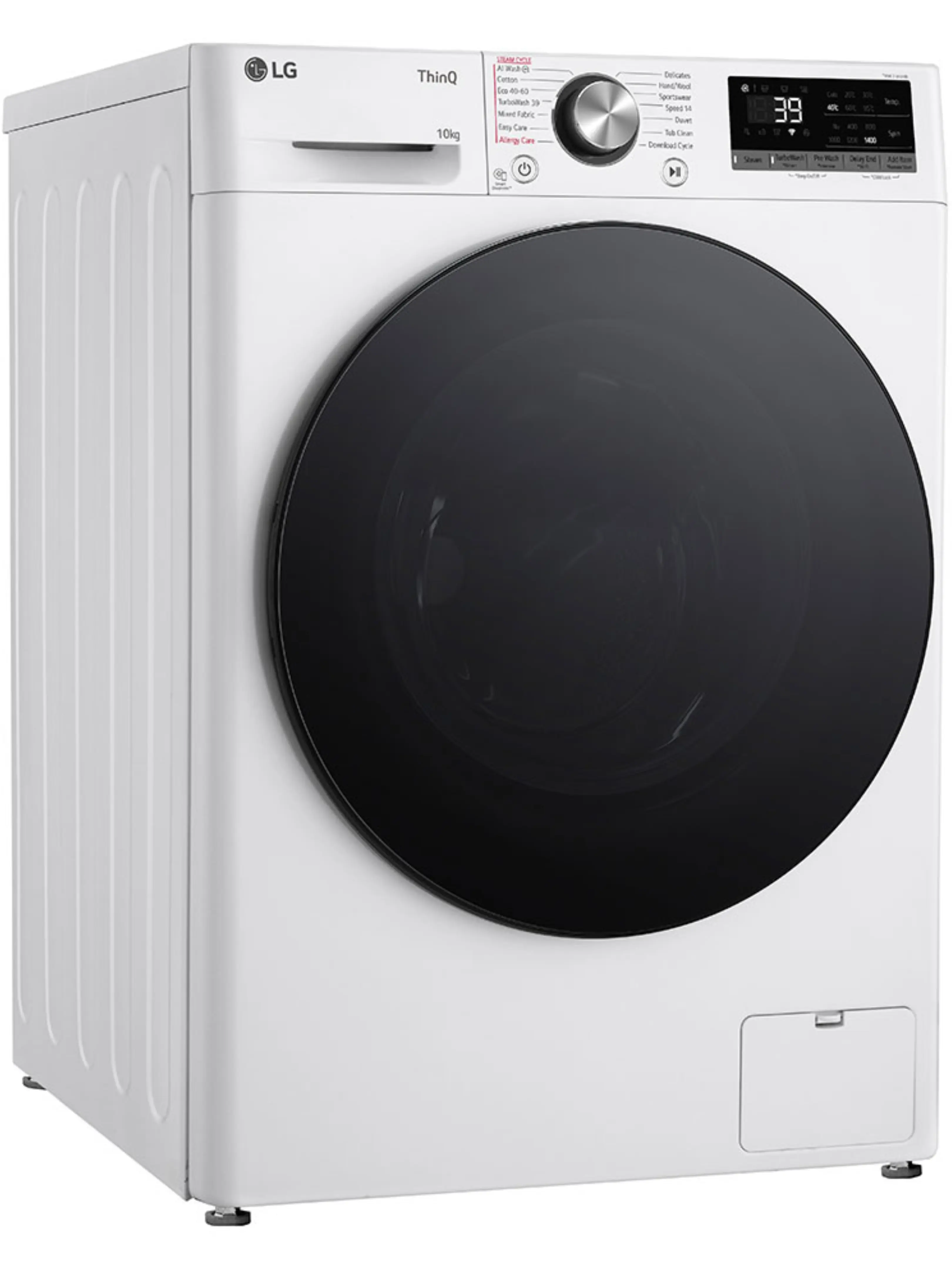 Стиральная машина LG F4WR710S2W (56,5см / 10кг / 1400об / пар / AI DD / Steam /TurboWash™ 360˚ / Inverter Direct Drive / Wi-Fi / A+++)-9